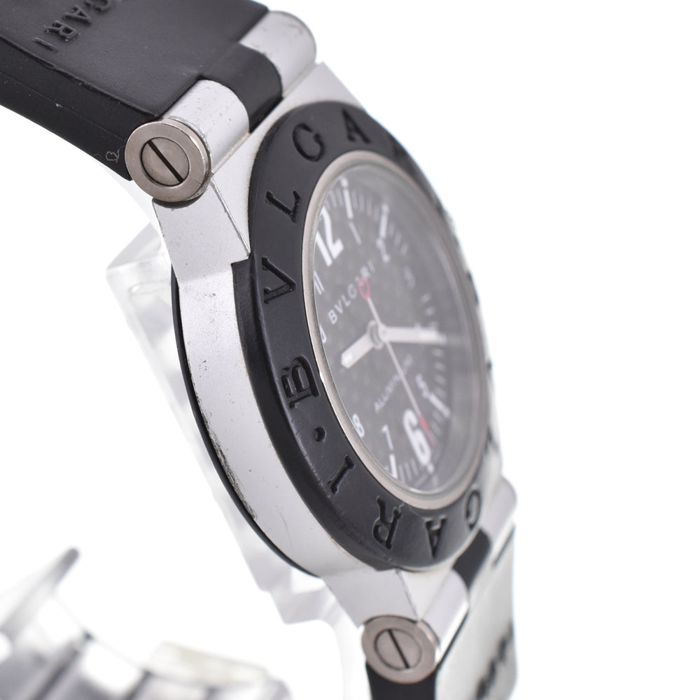 BVLGARI aluminum AL32TA Date black Dial Quartz Unisex
 Watch O#145906