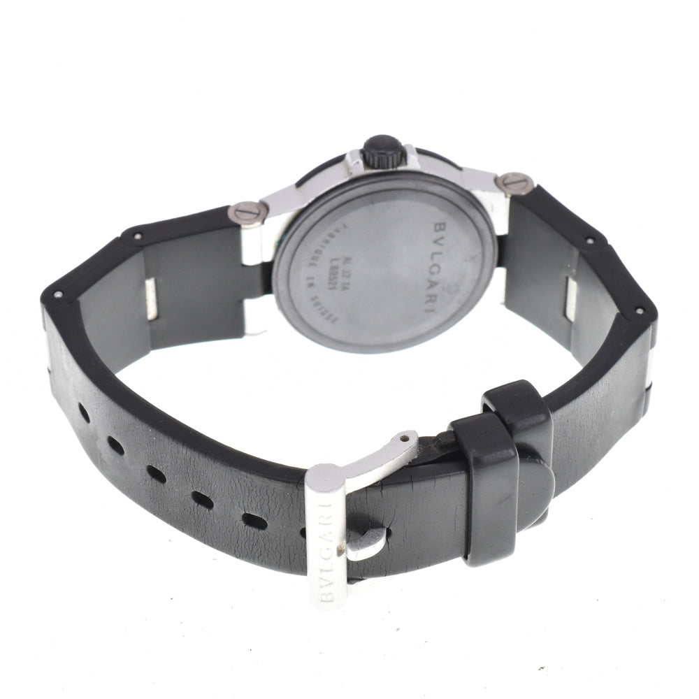 BVLGARI aluminum AL32TA Date black Dial Quartz Unisex
 Watch O#145906