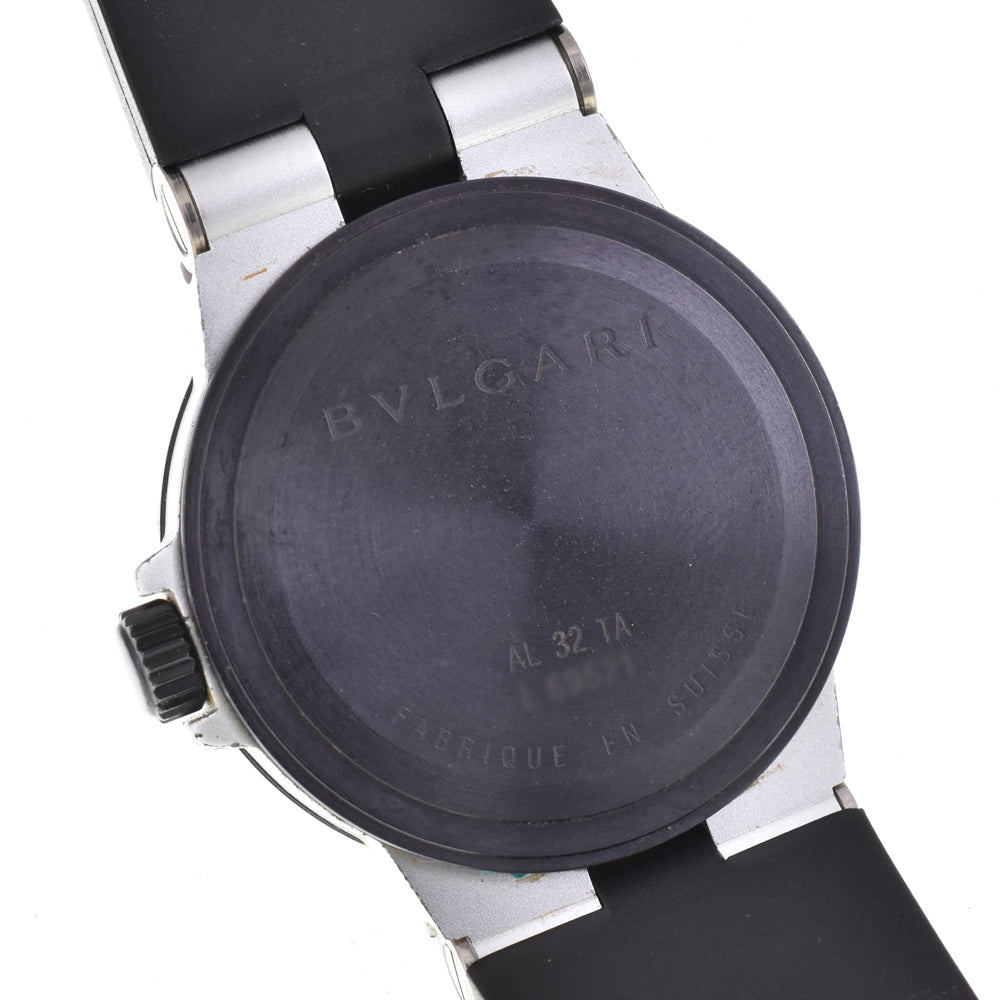 BVLGARI aluminum AL32TA Date black Dial Quartz Unisex
 Watch O#145906