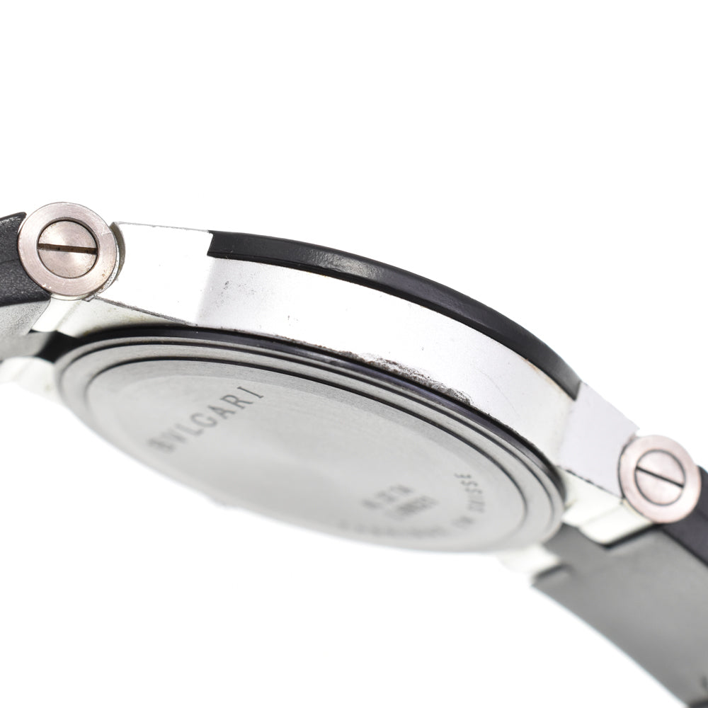 BVLGARI aluminum AL32TA Date black Dial Quartz Unisex
 Watch O#145906