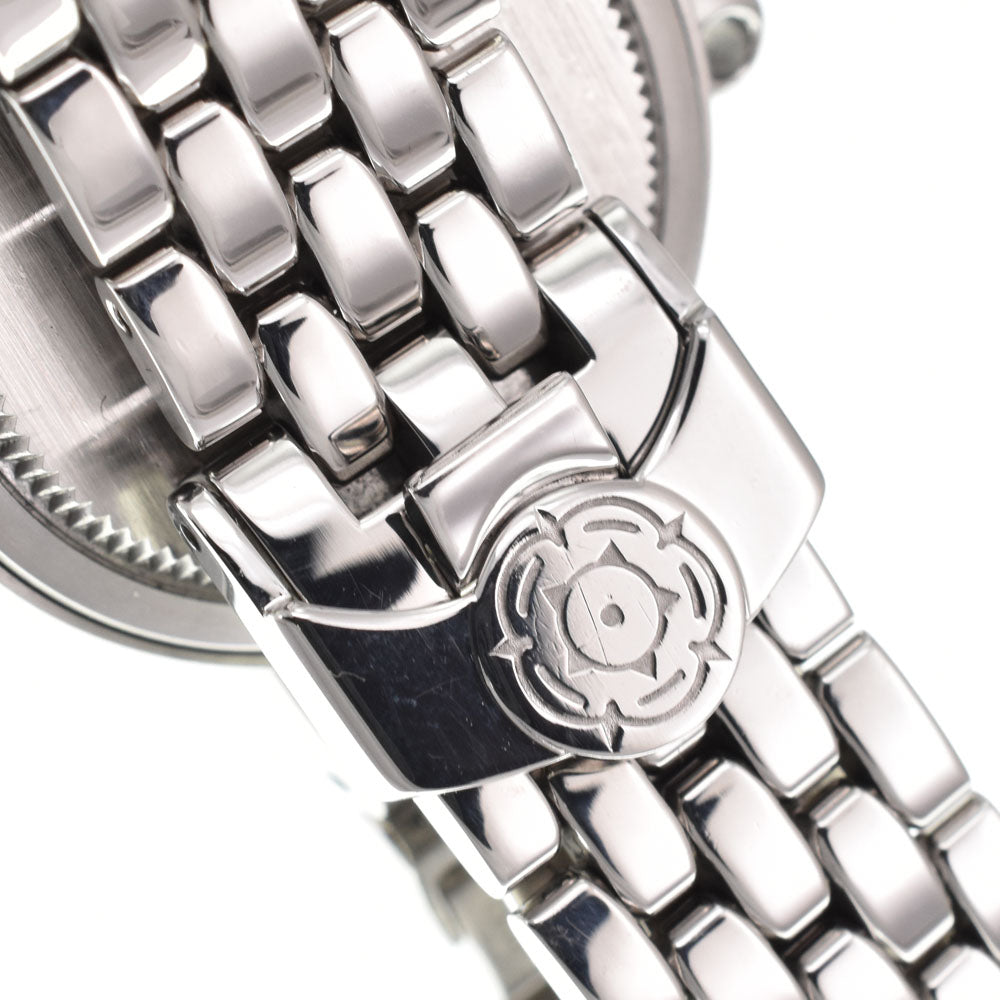 TUDOR claire de rose 35100 Date 10P diamond Black shell Dial Automatic Ladies
 Watch O#145919