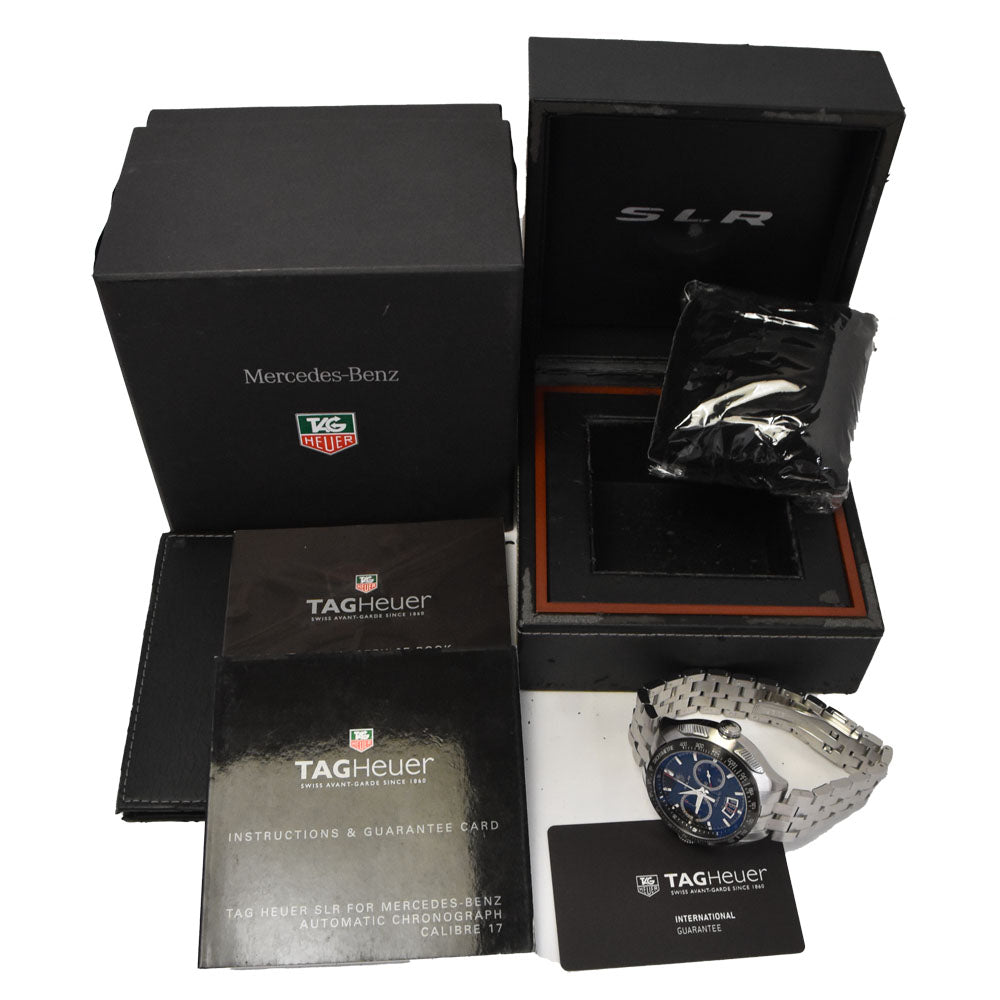 with paper TAG HEUER SLR caliber 17 CAG2010 black Dial Automatic Men's
 Watch Q#145921