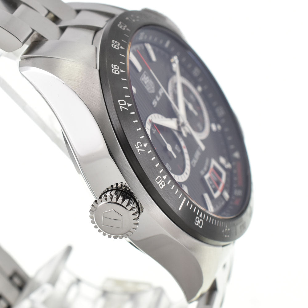 with paper TAG HEUER SLR caliber 17 CAG2010 black Dial Automatic Men's
 Watch Q#145921