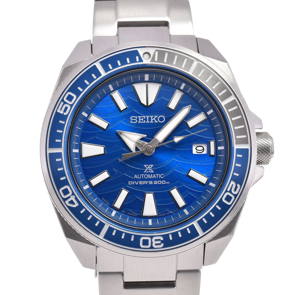 with paper SEIKO Prospex Diver Scuba SBDY029/4R35-03J0 blue Dial Automatic Men's
 Watch O#145923