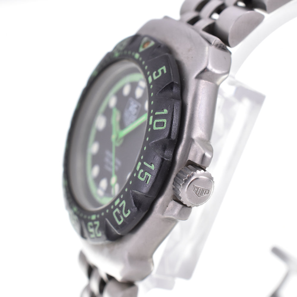TAG HEUER Formula 1 375.508 Date Black / green Dial Quartz Ladies
 Watch P#145931