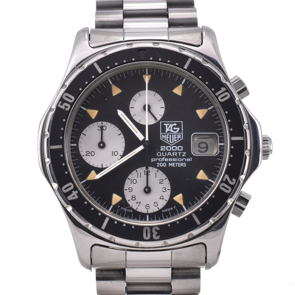 TAG HEUER 2000 Series Professional 273.006 Chronograph Date black Dial Quartz Men's
 Watch P#145936