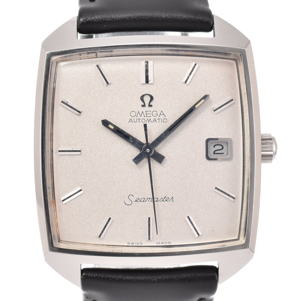 OMEGA Seamaster Square vintage Date Silver Dial Automatic Men's
 Watch A#145938