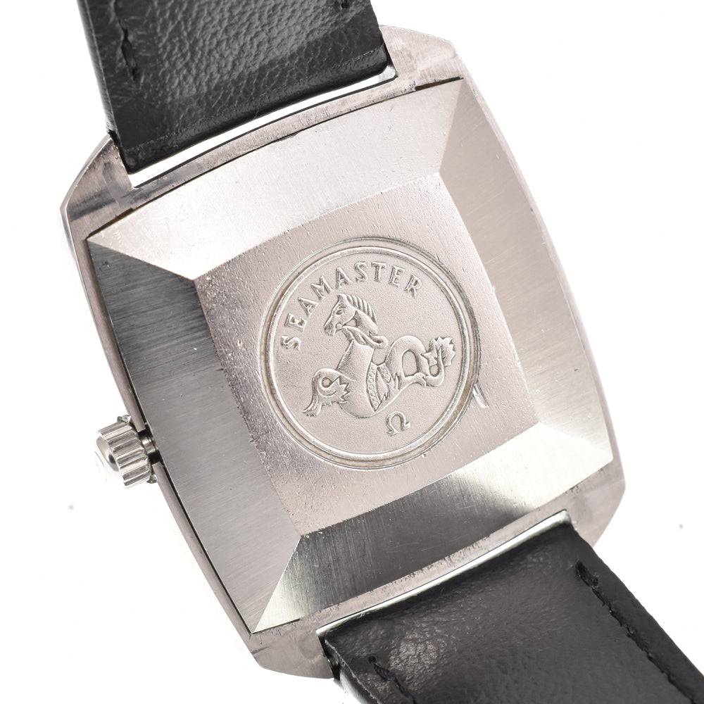 OMEGA Seamaster Square vintage Date Silver Dial Automatic Men's
 Watch A#145938