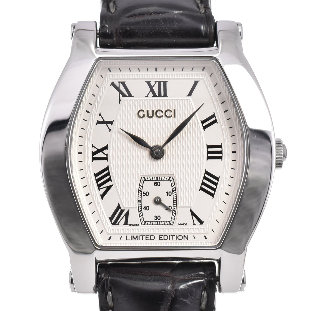 GUCCI 7600M 2000 limited Silver Dial Hand Winding Men's
 Watch P#145943