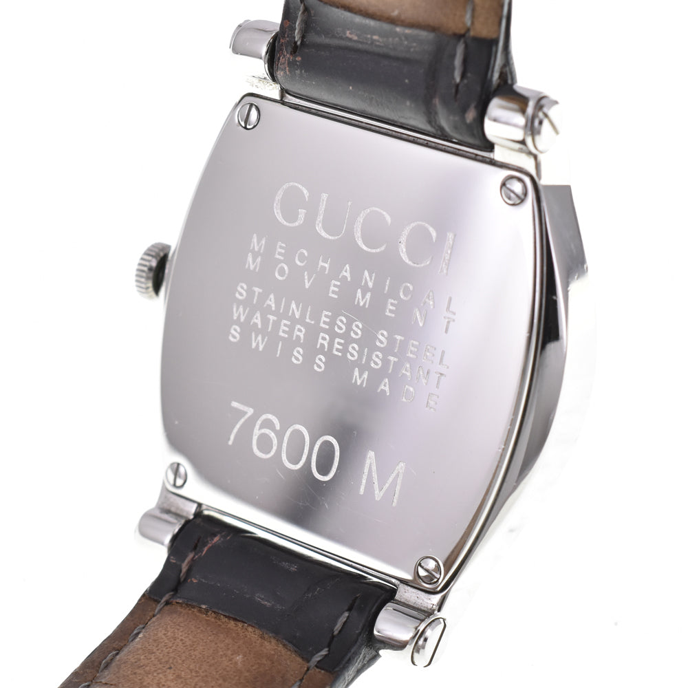 GUCCI 7600M 2000 limited Silver Dial Hand Winding Men's
 Watch P#145943