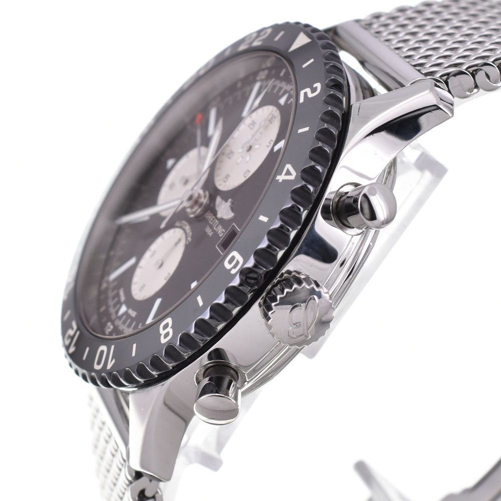with paper BREITLING Chrono liner Y2431012/BE010 black Dial Automatic Men's
 Watch P#145944