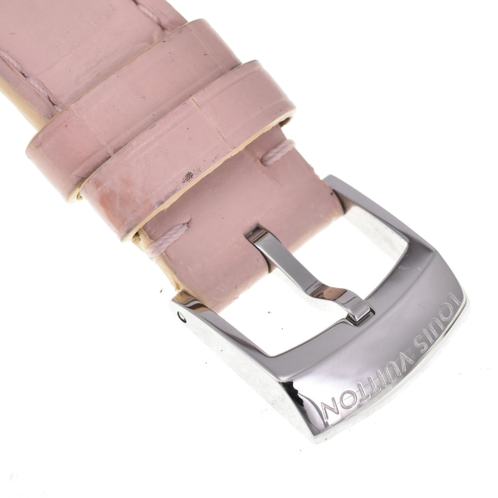 LOUIS VUITTON Tambour Q121X pink Dial Quartz Ladies
 Watch P#145947