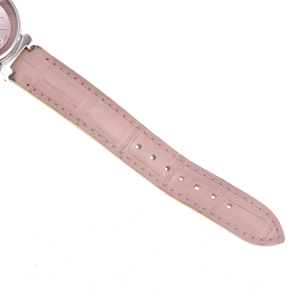 LOUIS VUITTON Tambour Q121X pink Dial Quartz Ladies
 Watch P#145947
