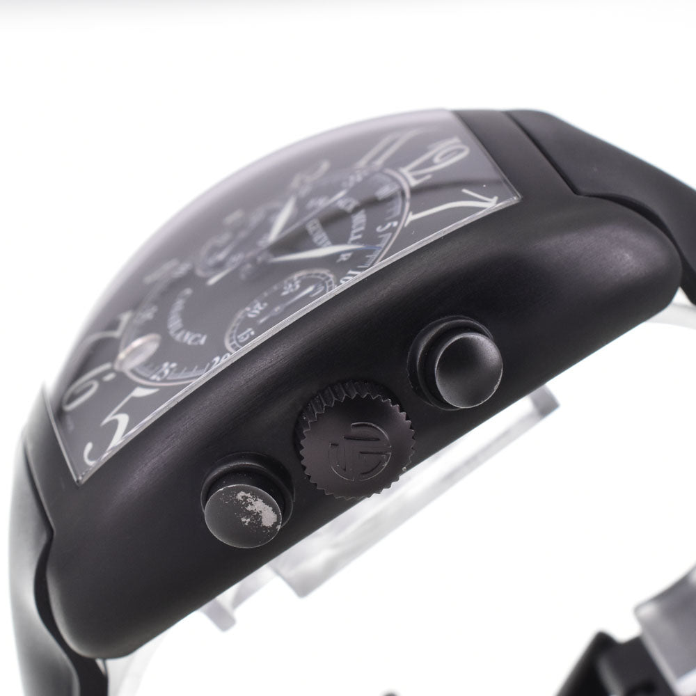with paper FRANCK MULLER Casablanca Noir 8885C CC DT NR Chronograph Date black Dial Automatic Men's
 Watch O#145949