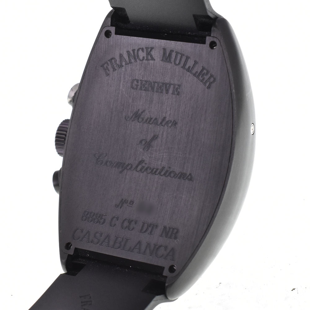with paper FRANCK MULLER Casablanca Noir 8885C CC DT NR Chronograph Date black Dial Automatic Men's
 Watch O#145949