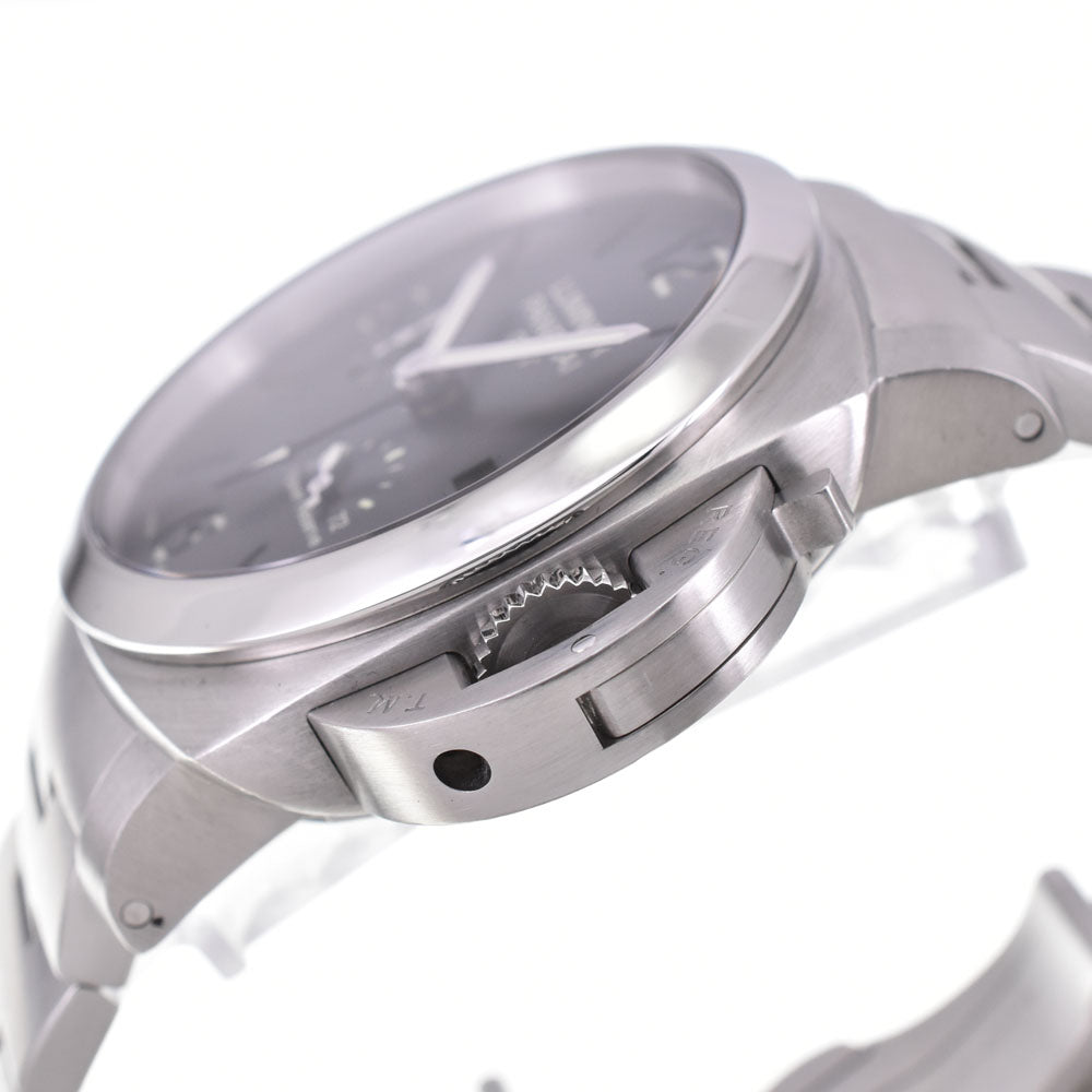 with paper PANERAI Luminor 1950 PAM00347 GMT black Dial Automatic Men's
 Watch P#145956