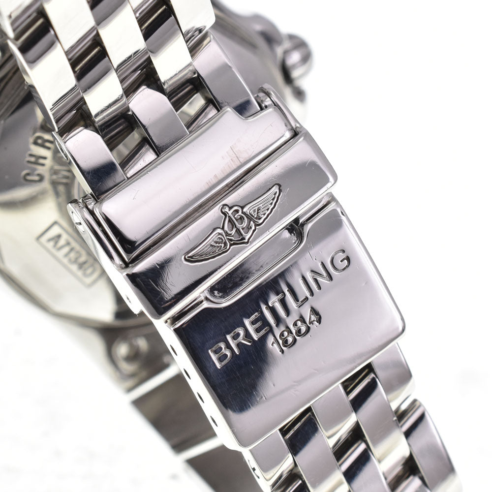 BREITLING Star liner A71340 8P diamond date White shell Dial Quartz Ladies
 Watch P#145963