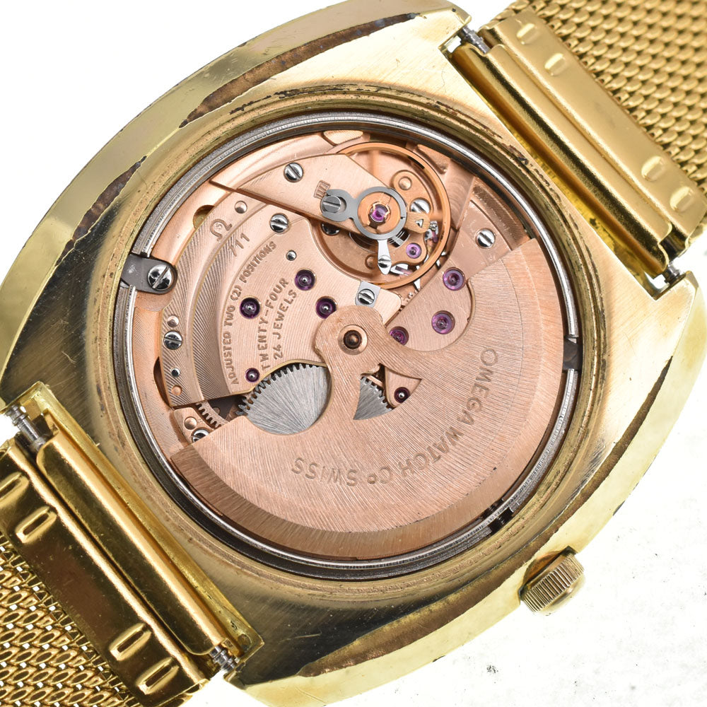 OMEGA De Ville vintage Cal.711 gold Dial Automatic Men's
 Watch Q#145966