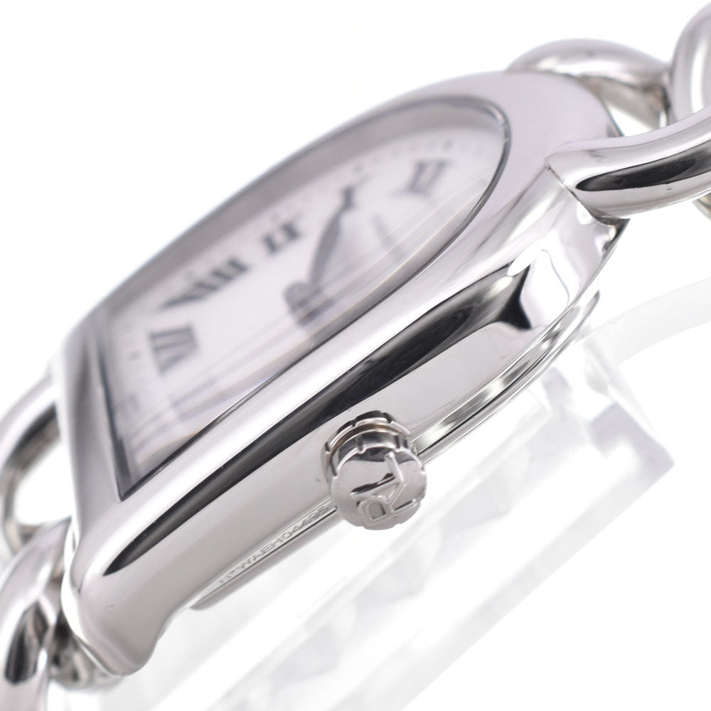 RALPH LAUREN Stirrup Petit Link K00400 White shell Dial Quartz Ladies
 Watch □#145969