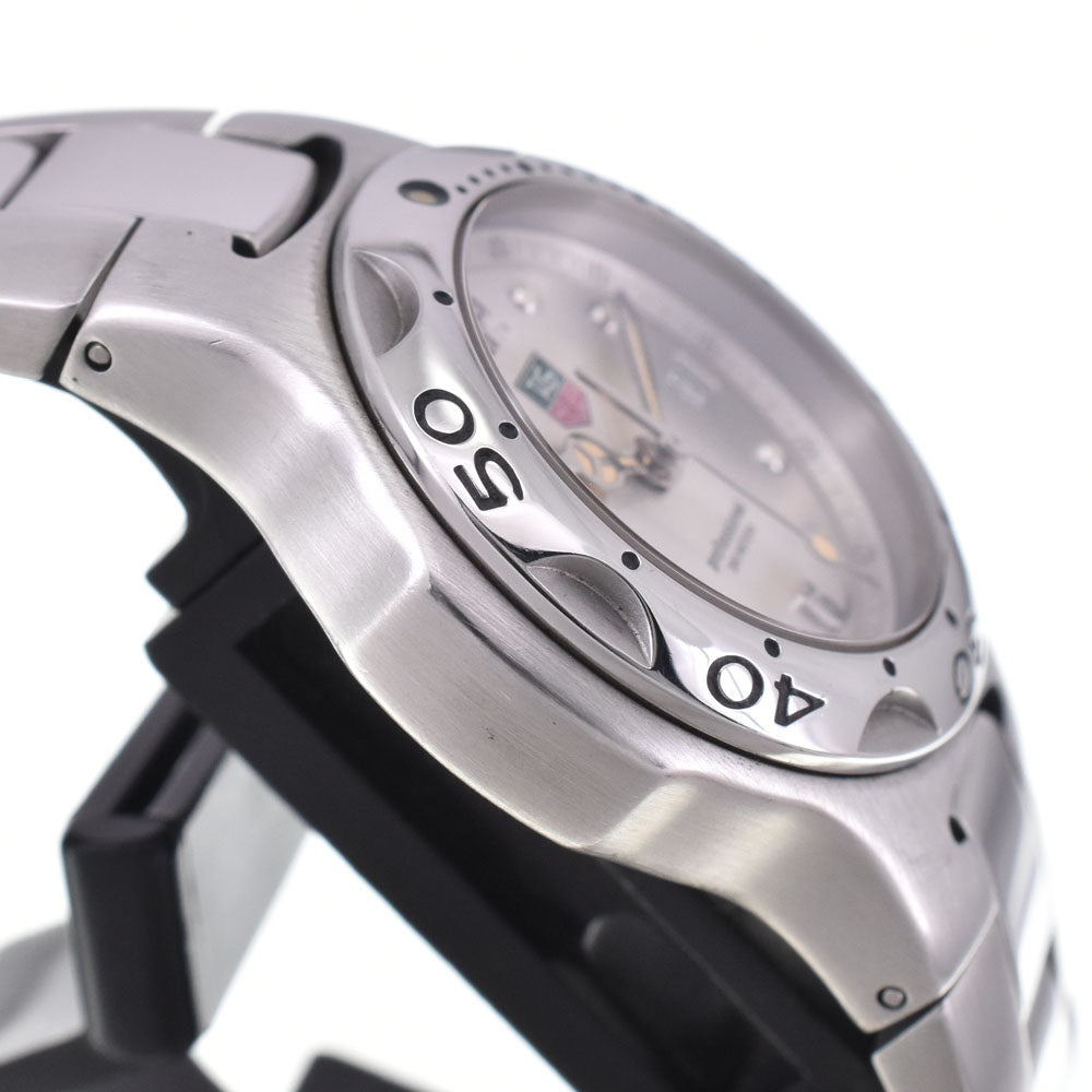 TAG HEUER Kirium Professional 200m WL1314 Date Silver Dial Quartz Ladies
 Watch D#145977