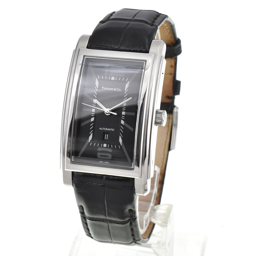 with paper TIFFANY&Co. ground Z0031.68.10A10A70A black Dial Automatic Men's
 Watch Q#145980
