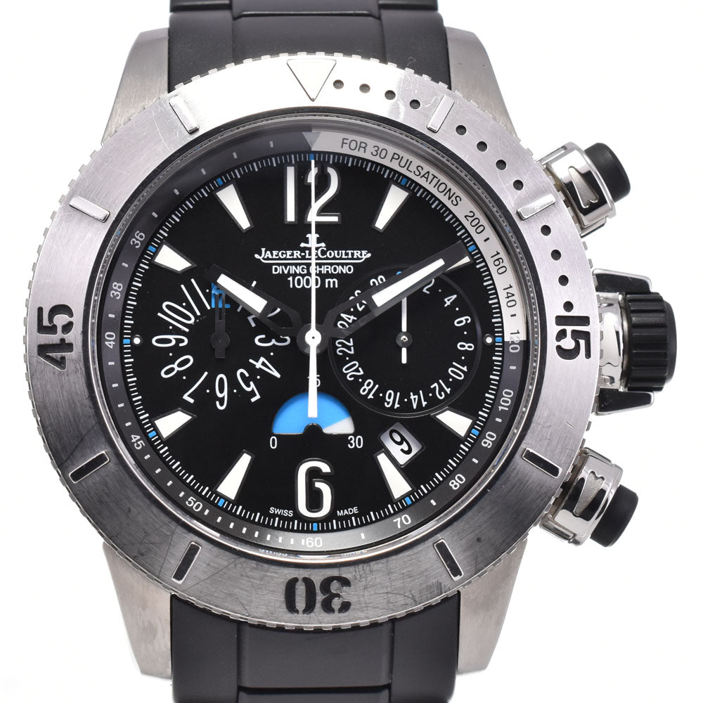 with paper JAEGER-LECOULTRE Master Compressor Diving Chronograph 160.T.25/Q186T770 Date black Dial Automatic Men's
 Watch O#145992