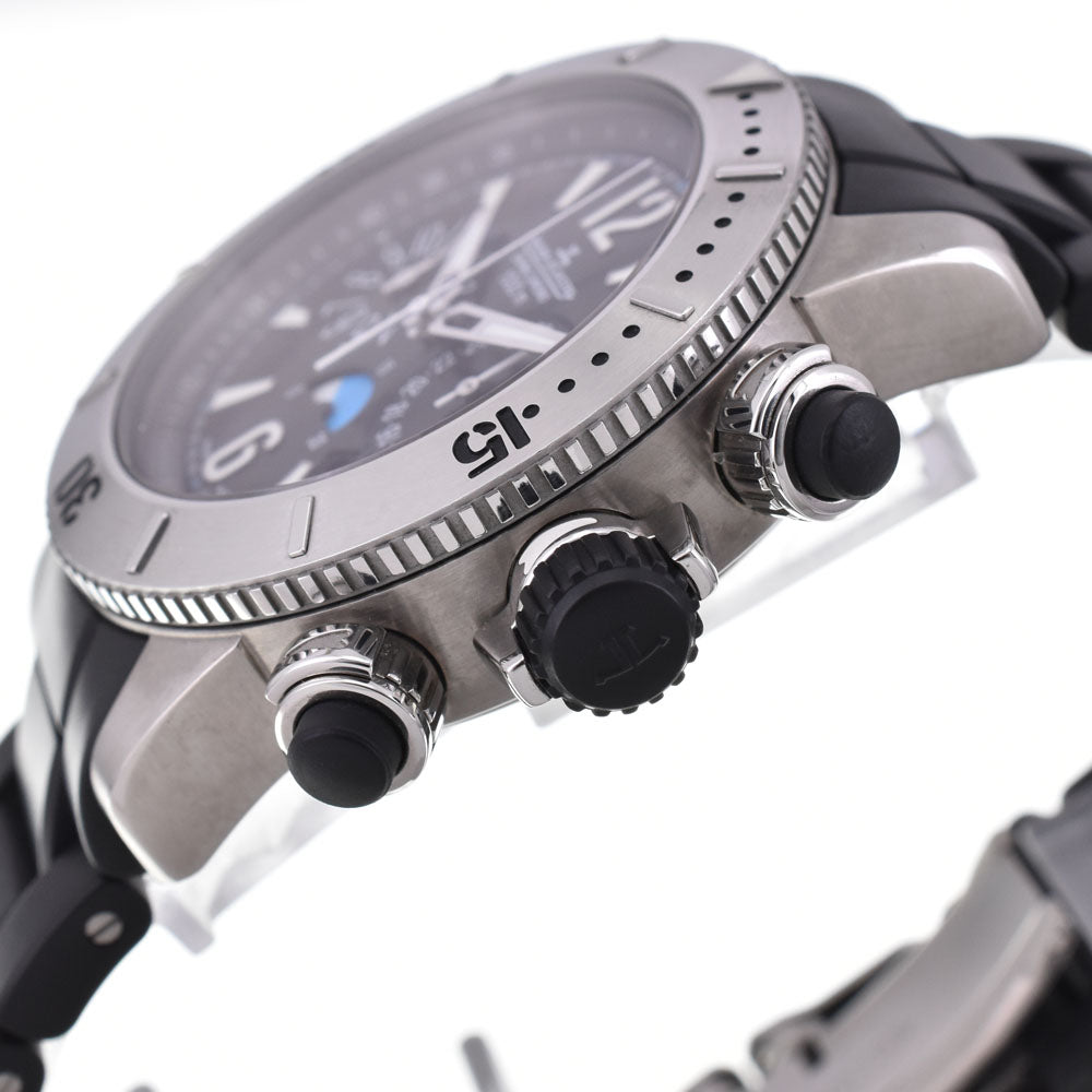 with paper JAEGER-LECOULTRE Master Compressor Diving Chronograph 160.T.25/Q186T770 Date black Dial Automatic Men's
 Watch O#145992