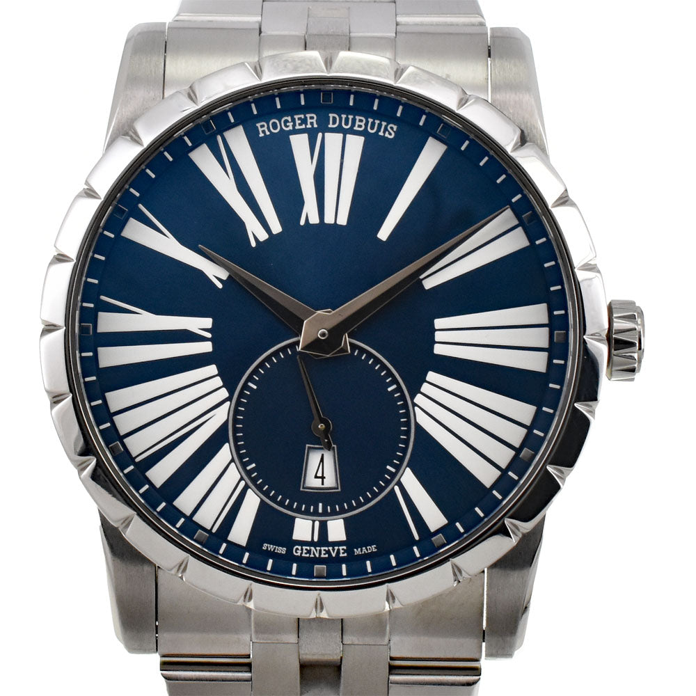 ROGER DUBUIS Excalibur 42 DBEX0619 Date blue Dial Automatic Men's
 Watch Q#145993