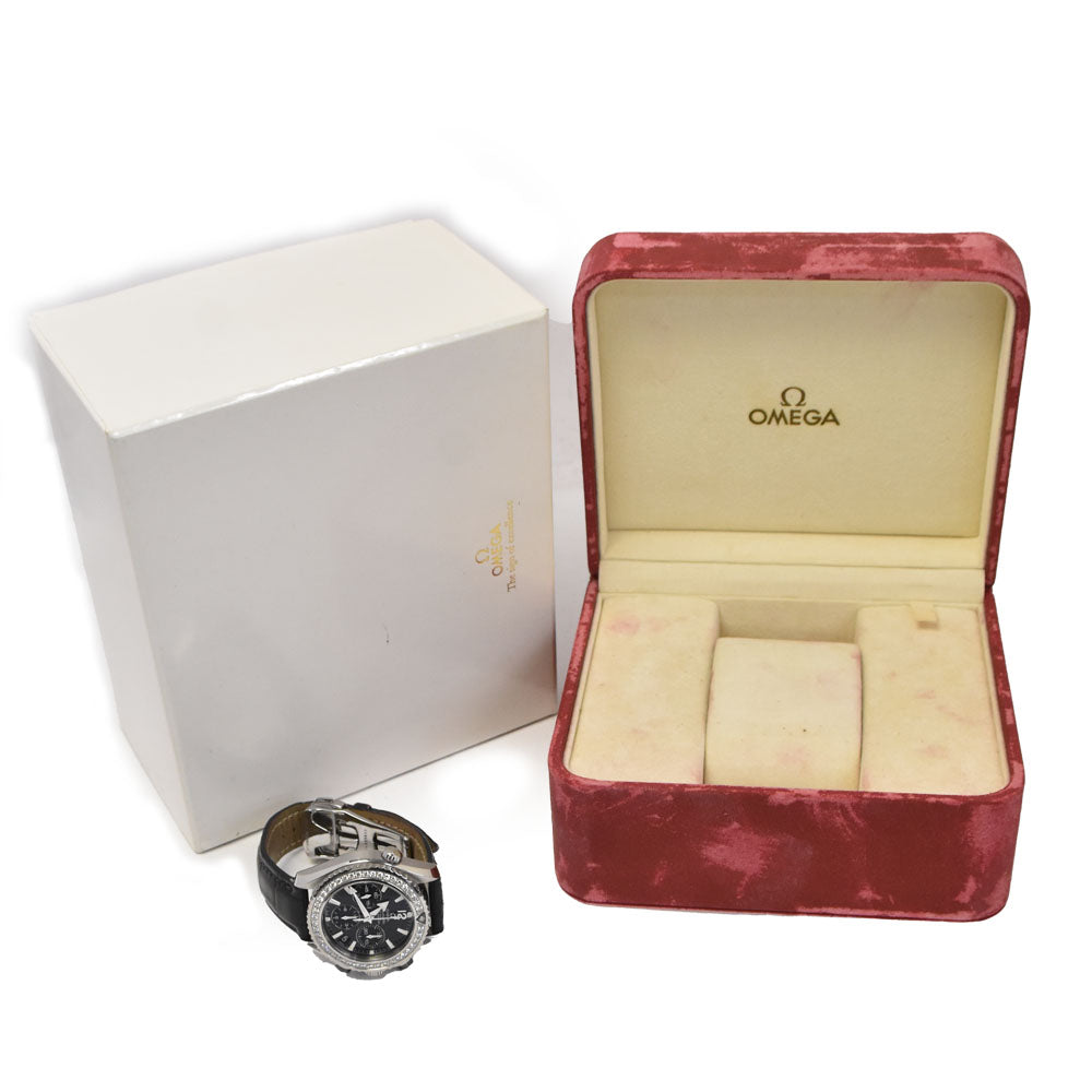 OMEGA Seamaster Planet Ocean 222.18.38.50.01.001 Diamond Bezel black Dial Automatic Ladies
 Watch Q#145995