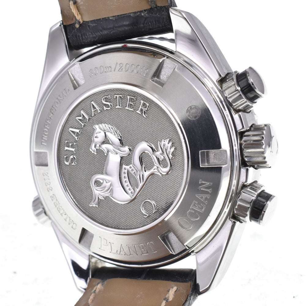 OMEGA Seamaster Planet Ocean 222.18.38.50.01.001 Diamond Bezel black Dial Automatic Ladies
 Watch Q#145995