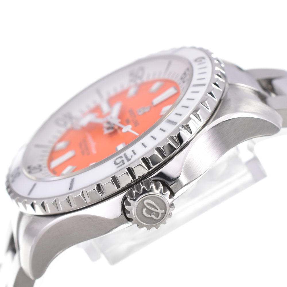 BREITLING Super Ocean 36 A17377 300M Orange Dial Automatic Unisex
 Watch R#146014