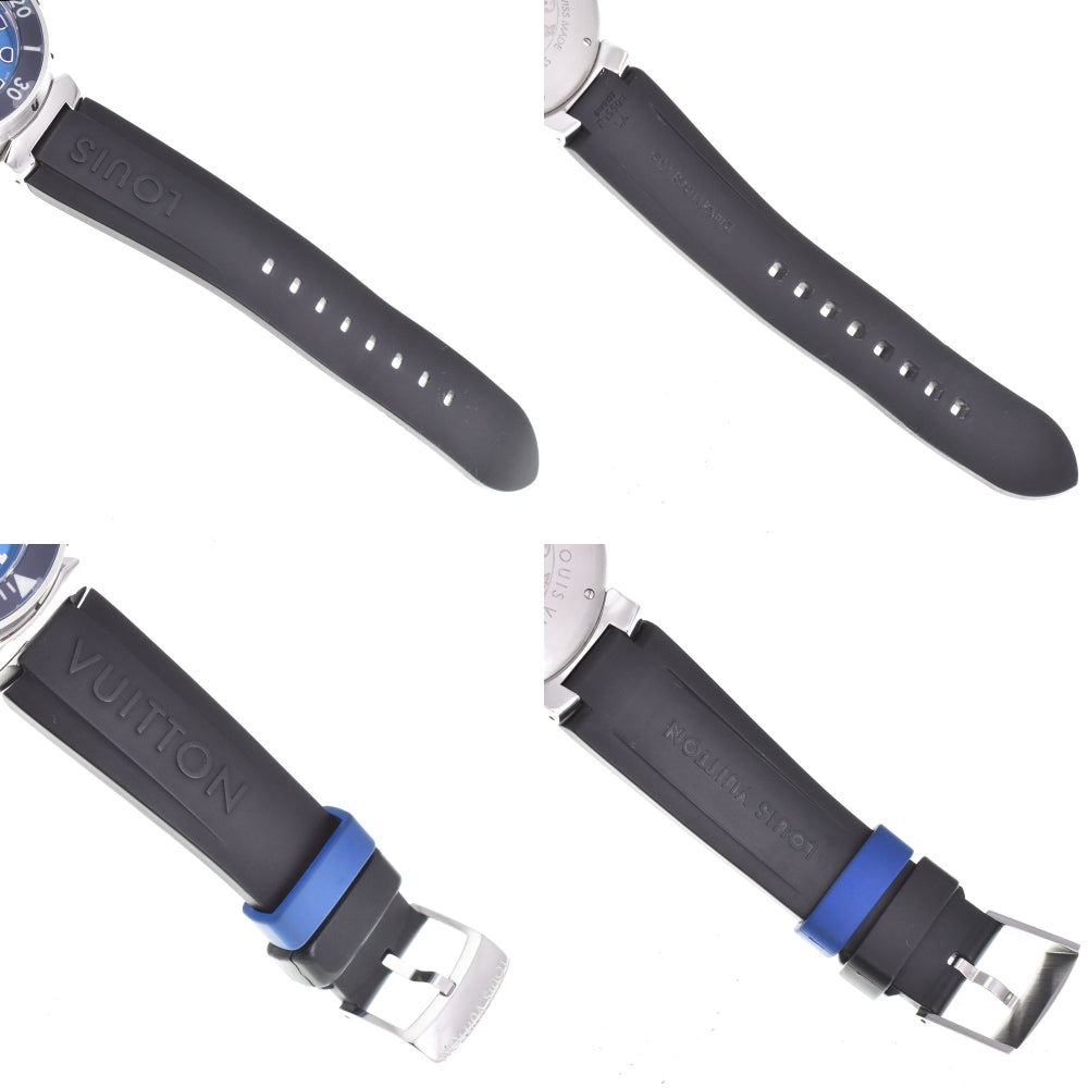 LOUIS VUITTON Tambour Diving Q103F blue Dial Automatic Men's
 Watch A#146021