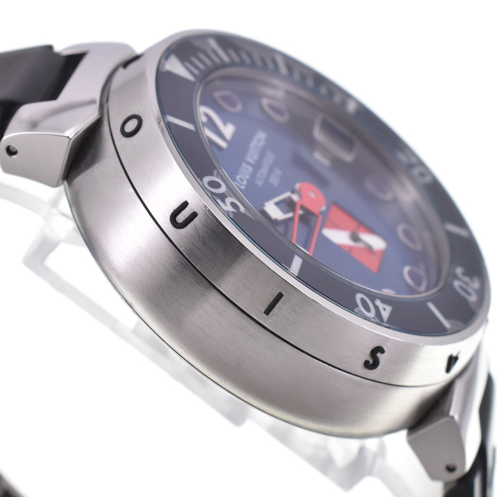 LOUIS VUITTON Tambour Diving Q103F blue Dial Automatic Men's
 Watch A#146021