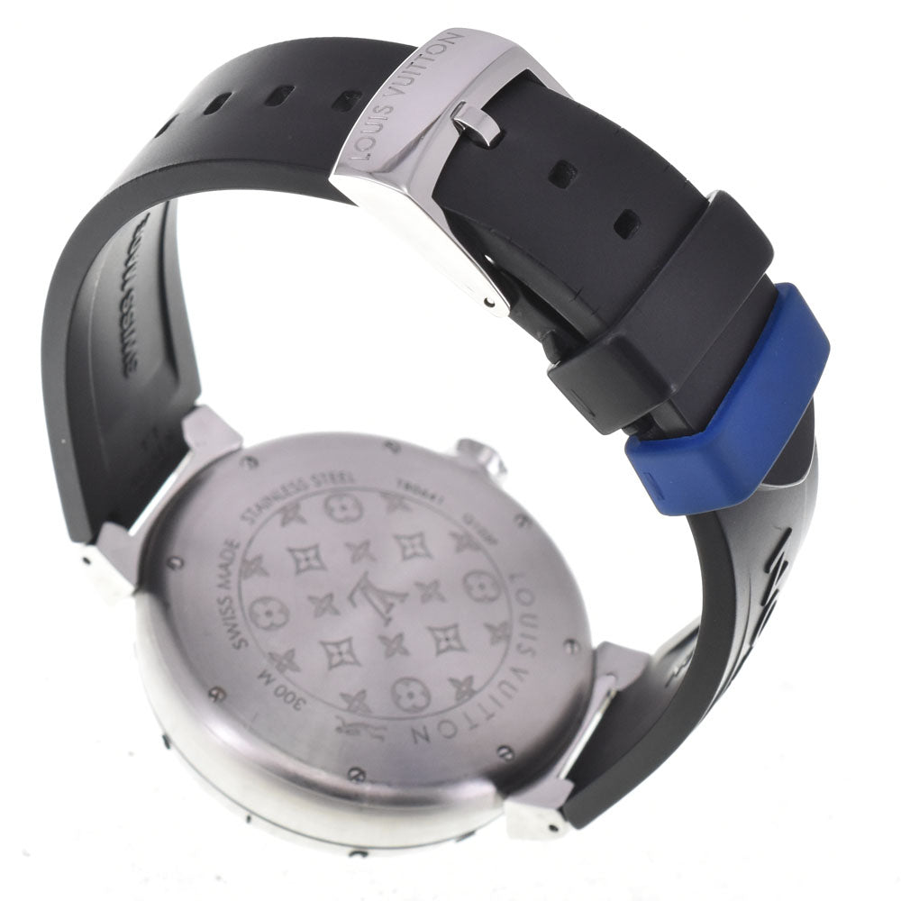 LOUIS VUITTON Tambour Diving Q103F blue Dial Automatic Men's
 Watch A#146021
