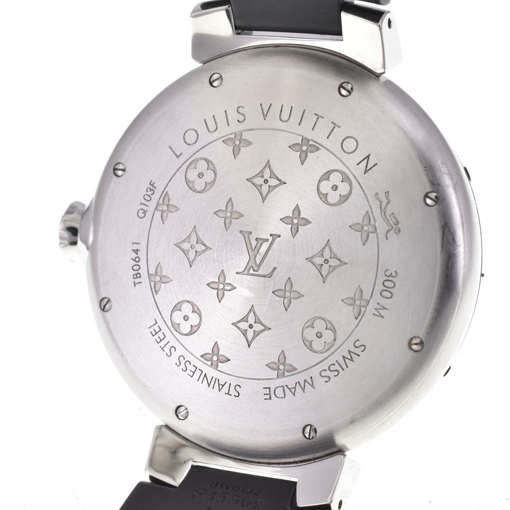 LOUIS VUITTON Tambour Diving Q103F blue Dial Automatic Men's
 Watch A#146021