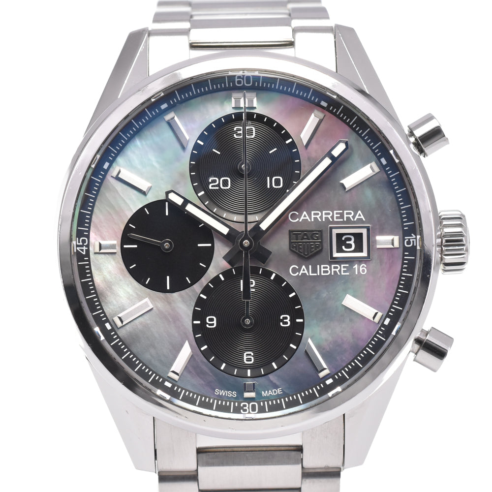 TAG HEUER Carrera Caliber 16 CBK2116.BA0715 500 limited to Japan Black shell Dial Automatic Men's
 Watch A#146027