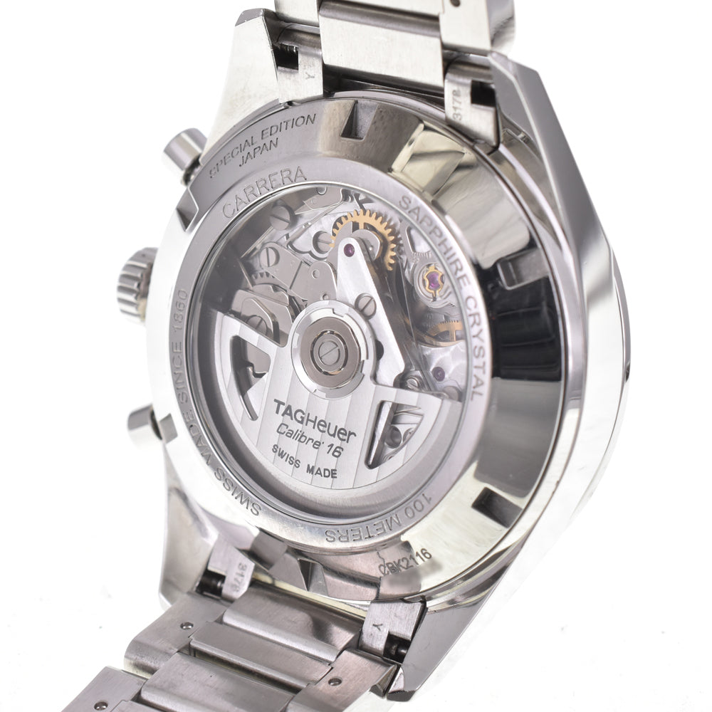TAG HEUER Carrera Caliber 16 CBK2116.BA0715 500 limited to Japan Black shell Dial Automatic Men's
 Watch A#146027