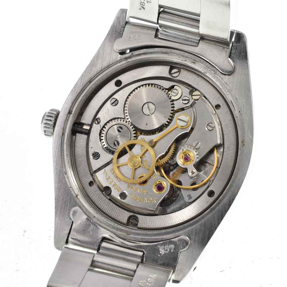 ROLEX Oyster Date Precision 6694 vintage Cal.1225 Silver Dial Hand Winding Men's
 Watch D#146033