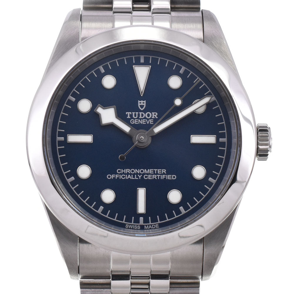 with paper TUDOR Black bay 79660 blue Dial Automatic Men's
 Watch R#146034
