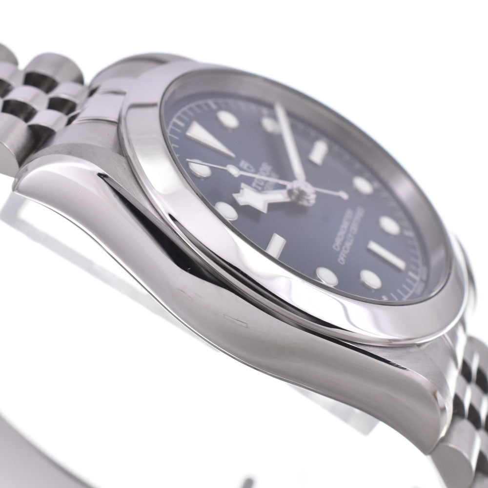 with paper TUDOR Black bay 79660 blue Dial Automatic Men's
 Watch R#146034