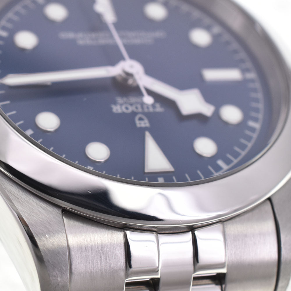 with paper TUDOR Black bay 79660 blue Dial Automatic Men's
 Watch R#146034