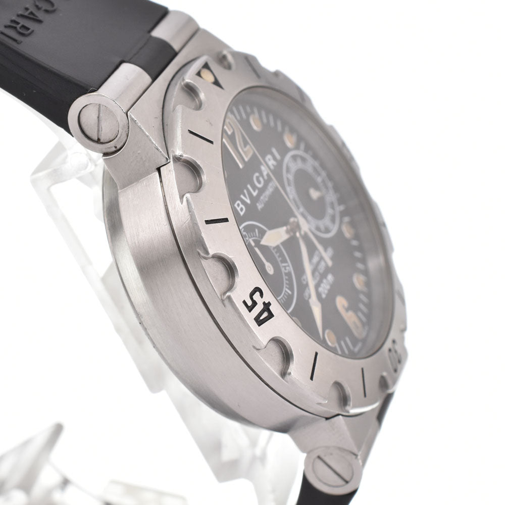 BVLGARI Diagono Scuba SC38S Chronograph black Dial Automatic Men's
 Watch R#146051