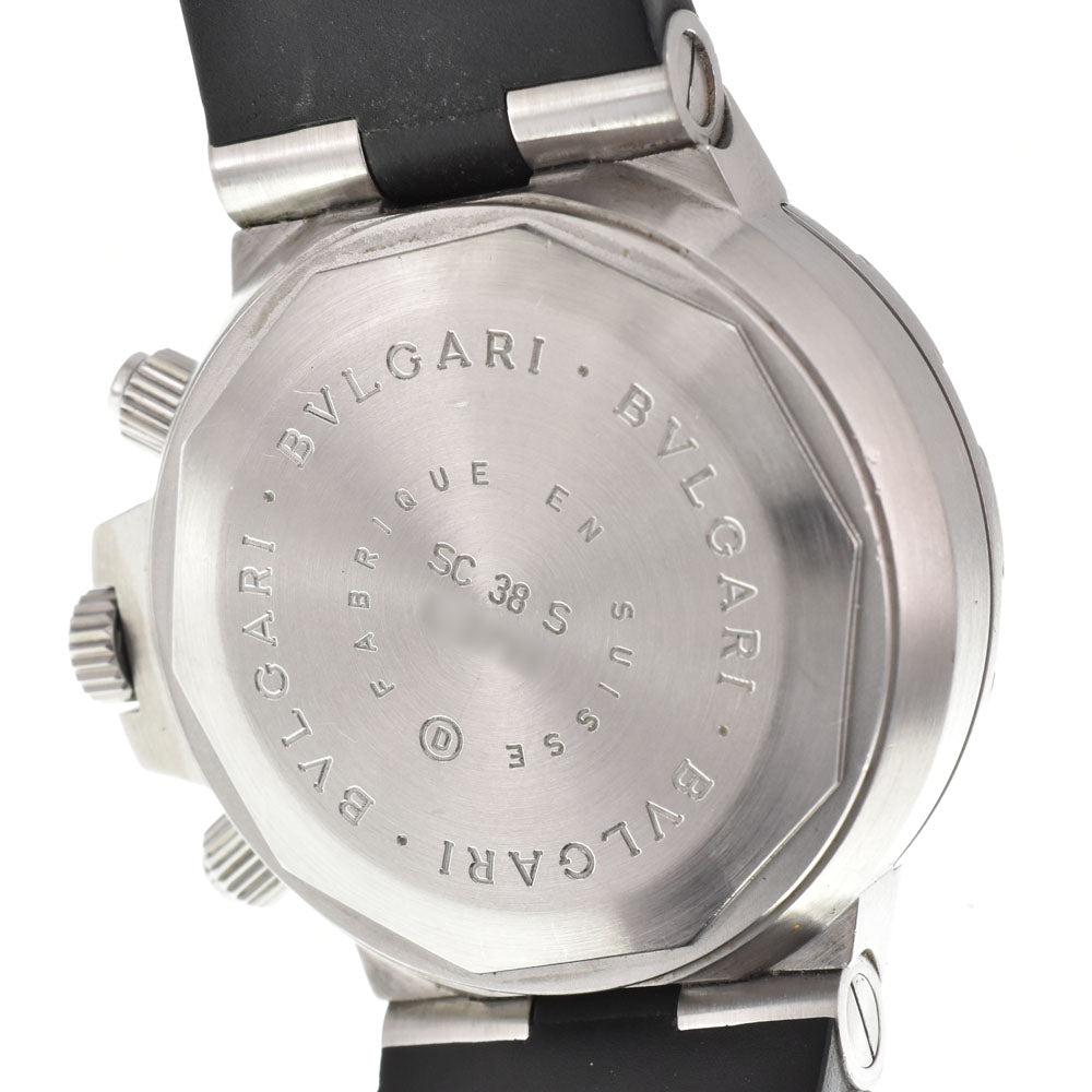 BVLGARI Diagono Scuba SC38S Chronograph black Dial Automatic Men's
 Watch R#146051