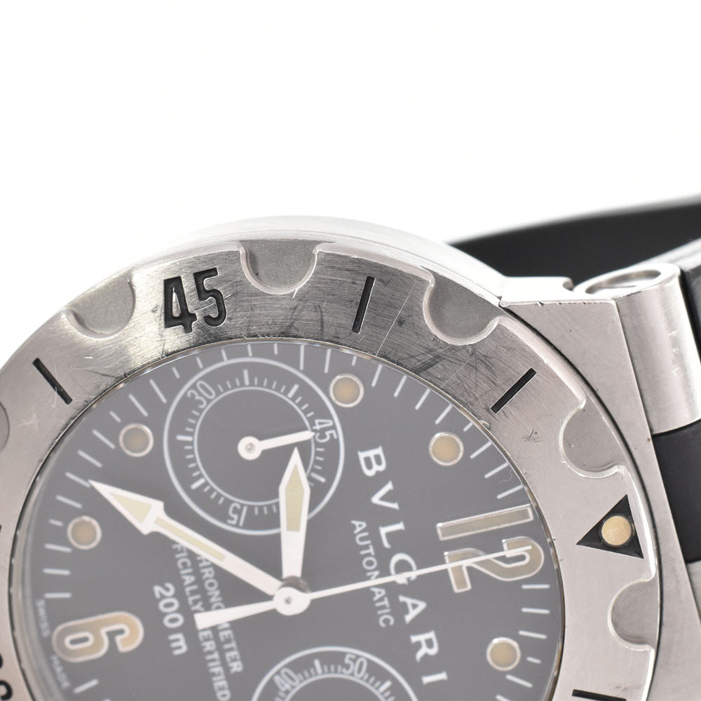 BVLGARI Diagono Scuba SC38S Chronograph black Dial Automatic Men's
 Watch R#146051