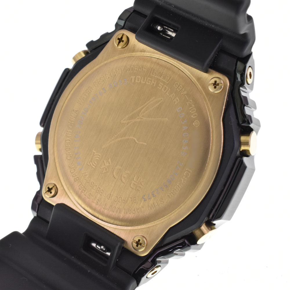 CASIO G-SHOCK GBM-2100RH-1AJR Rui Hachimura signature model gold Dial Solar Men's
 Watch P#146065