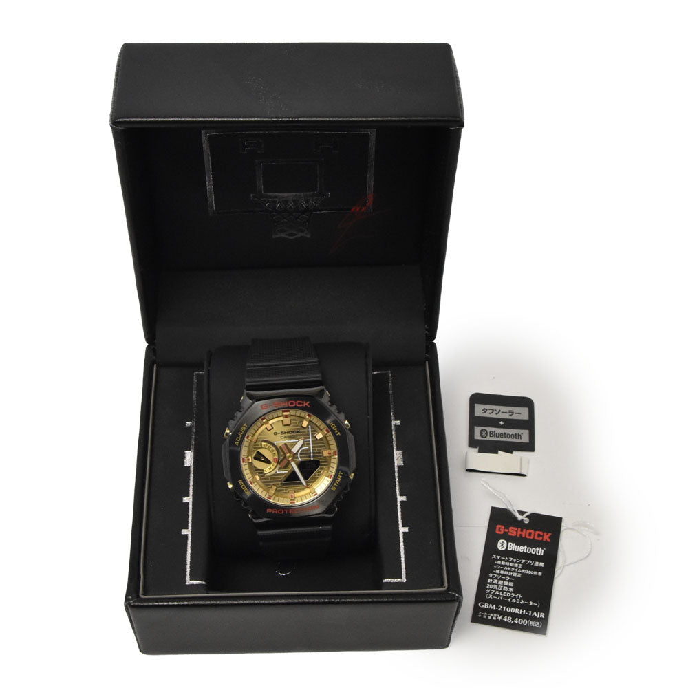 CASIO G-SHOCK GBM-2100RH-1AJR Rui Hachimura signature model gold Dial Solar Men's
 Watch P#146065