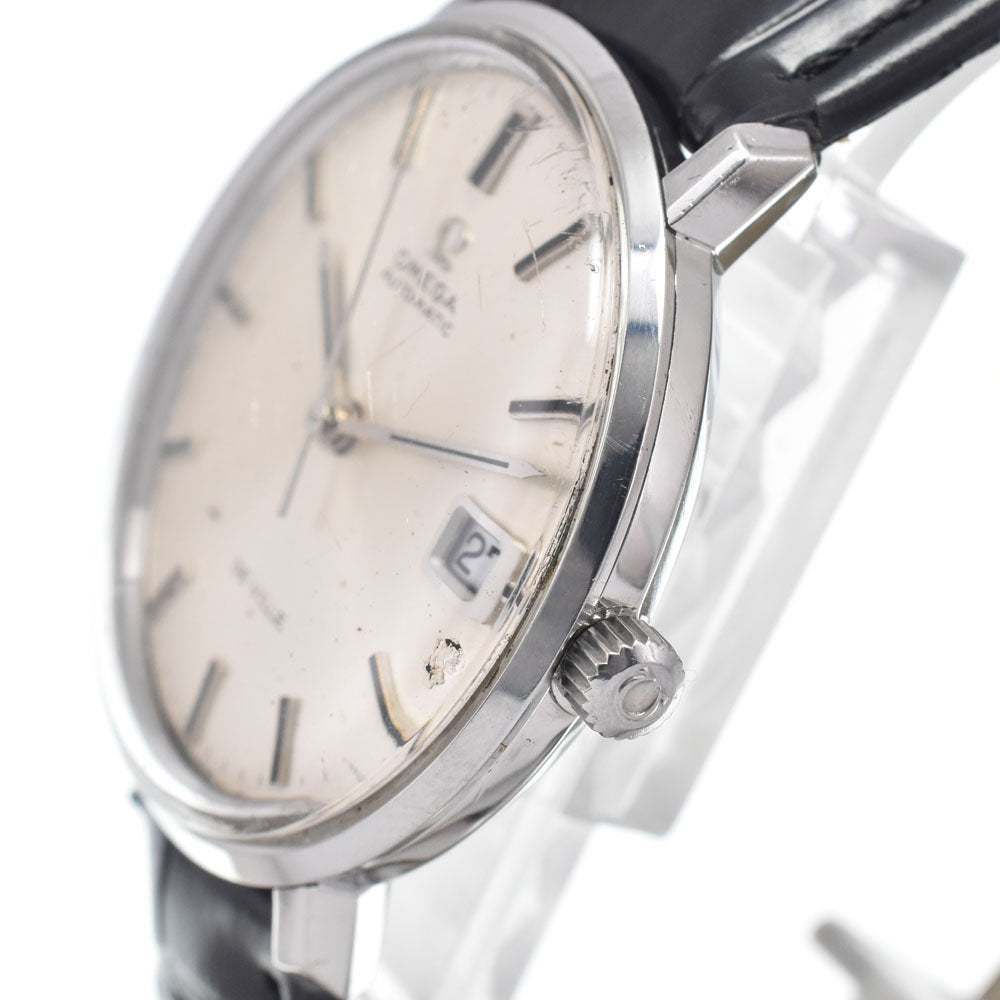 OMEGA De Ville 166.033 vintage Date Cal.565 Silver Dial Automatic Men's
 Watch H#146069