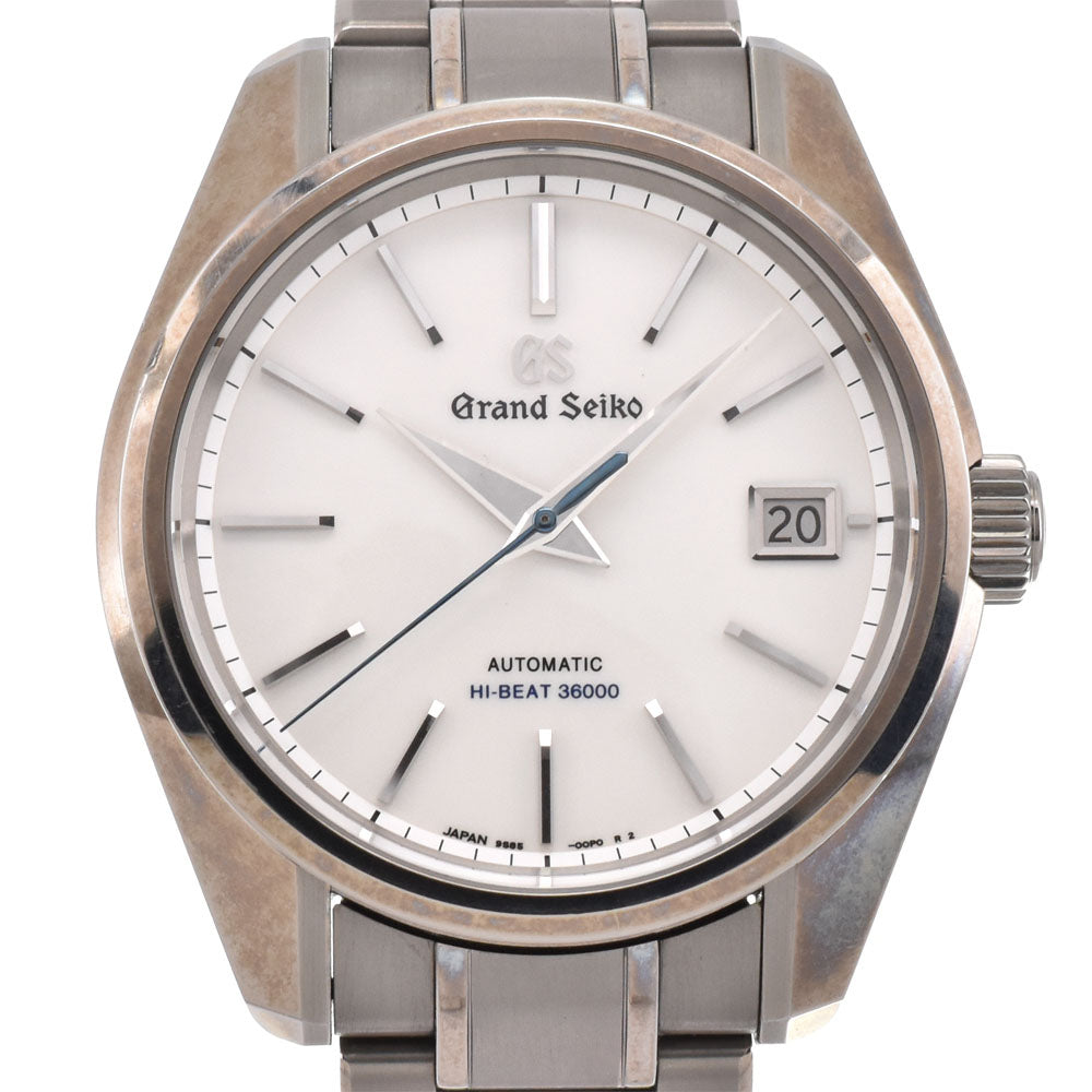 SEIKO Grand Seiko Mechanical High Beat 36000 SBGH243/9S85-00W0 titanium white Dial Automatic Men's
 Watch Q#146072