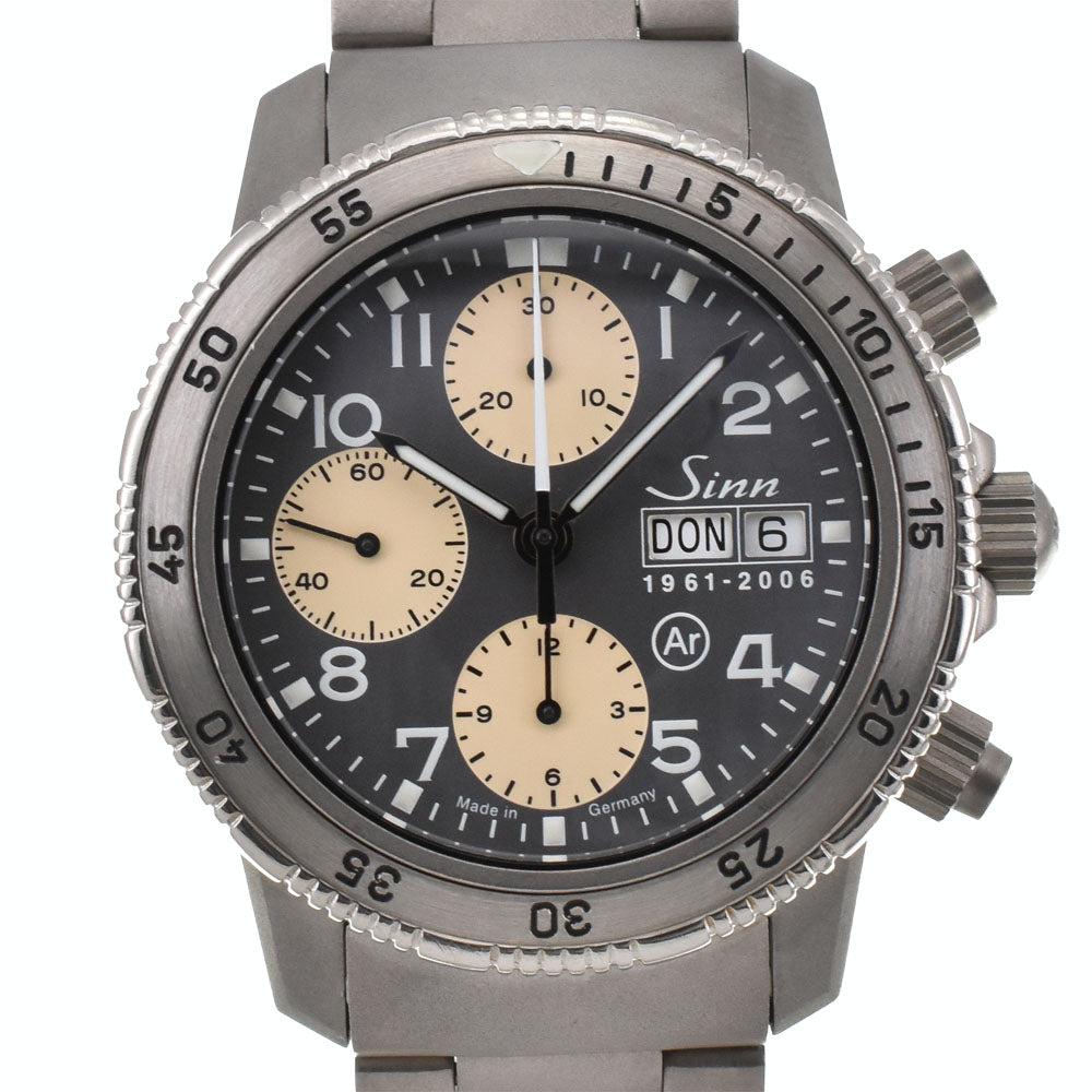 with paper Sinn Jubilium 203.Jubilaum 45th Anniversary Limited to 450 pieces gray Dial Automatic Men's
 Watch Q#146073