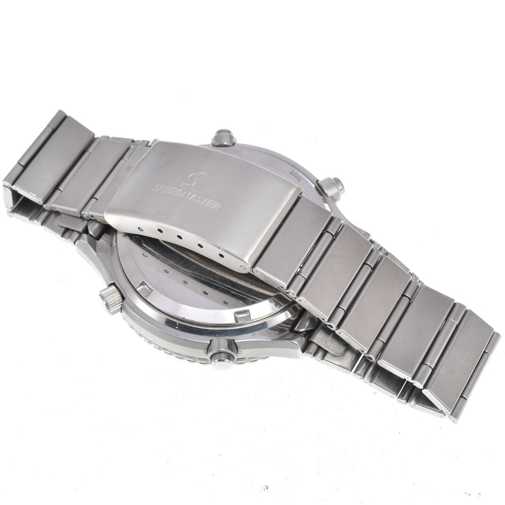 SEIKO Speed timer 7A28-7040 Chronograph black Dial Quartz Men's
 Watch Q#146074